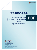 PROPOSAL TUK Uji Kompetensi 2013 PDF