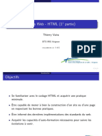 Cours Web - HTML (1 Partie)