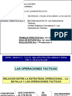 Tactica II cpo cdo (UCD II Las Operaciones Tacticas) (1° par