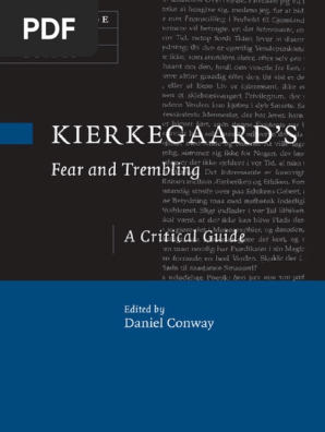 Cambridge Critical Guides Conway Daniel W Kierkegaard S Fear And Trembling A Critical Guide Cambridge University Press 14 Pdf Soren Kierkegaard Idealism