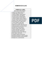 Números de Clave PDF