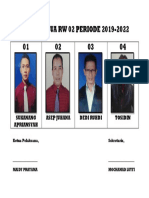 Calon Ketua RW 02 Periode 2019 PDF