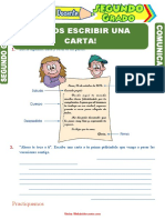 La Carta y Sus Partes para Segundo Grado de Primaria