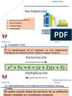 Álgebra - 4to Secundaria - Tema5 - Factorización