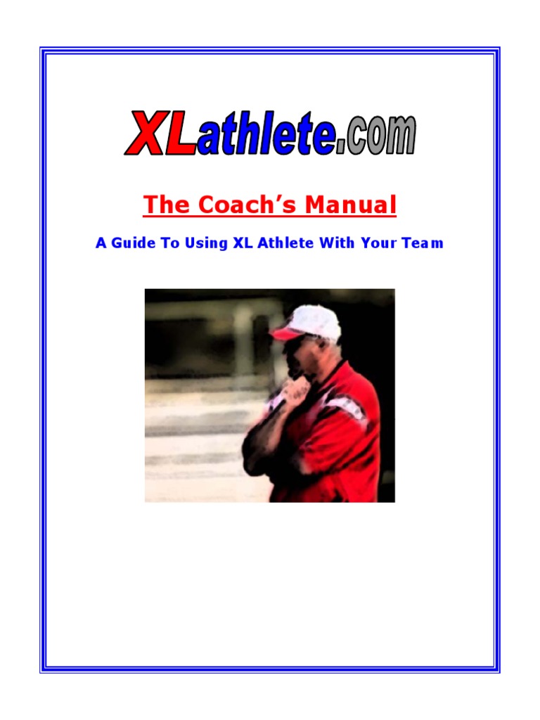 XL Athlete Coach Manual PDF | PDF | Weight Training | Strength Training