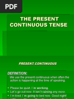 THE_PRESENT_CONTINUOUS_TENSE