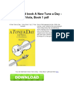 Book A New Tune A Day - Viola, Book 1 PDF