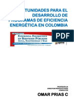 Oportunidades para El Desarrollo de Programas de EE en Colombia - Omar Prias - 2010 PDF