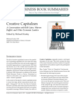 Creative Capitalism: Business Book Summaries