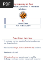 L23. Lambda Built-In Functional Interfaces