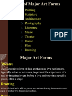 Lesson 1 - Major Art Forms