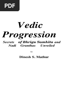 Jyotish New Vedic Progression Brighu Nadi PDF