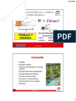 Trabajo y energía en ingeniería civil - Principios básicos