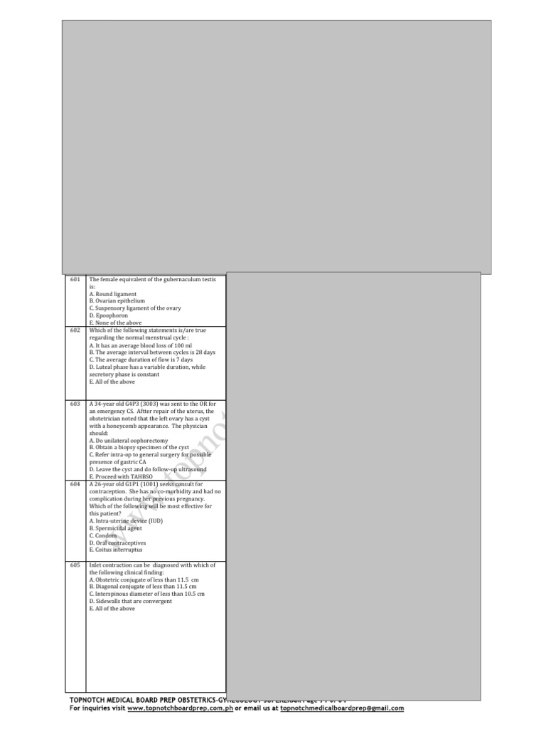 Cervical Cancer Risk Factors and Ovarian Tumors | PDF | Ovarian Cancer ...