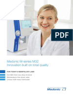 Medonic M-series M32 Analyzers Deliver Fast and Accurate CBCs from Just 1 Drop