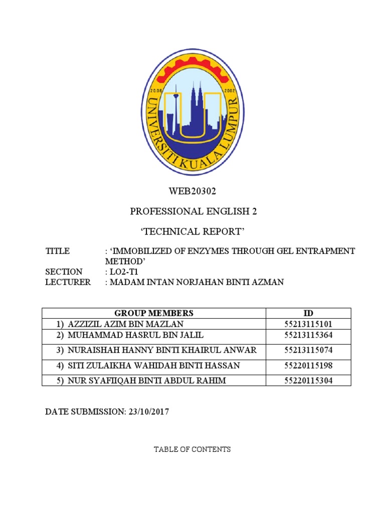 Technical Report 1 | PDF | Enzyme Inhibitor | Active Site