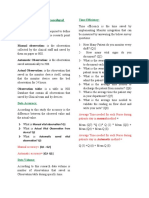 1.9 Operational and Procedural Definitions:: Time Efficiency