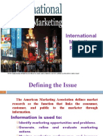 International Marketing Research