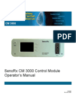 Senorx CM 3000 Control Module Operator'S Manual: Iu0030E November 2005