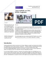 Gérer Le HTML Avec Perl, HTML - TagReader