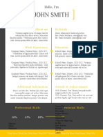 Resume Template 9