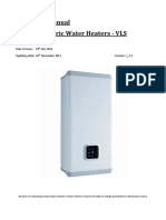 Technical Manual Storage Electric Water Heaters - VLS
