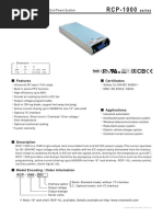 1000W Front End Power System: Series