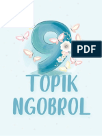 9 Topik Ngobrol