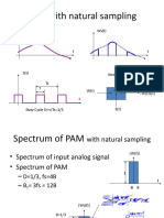PAM With Natural Sampling