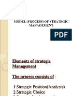 Process of Strategic Management-2