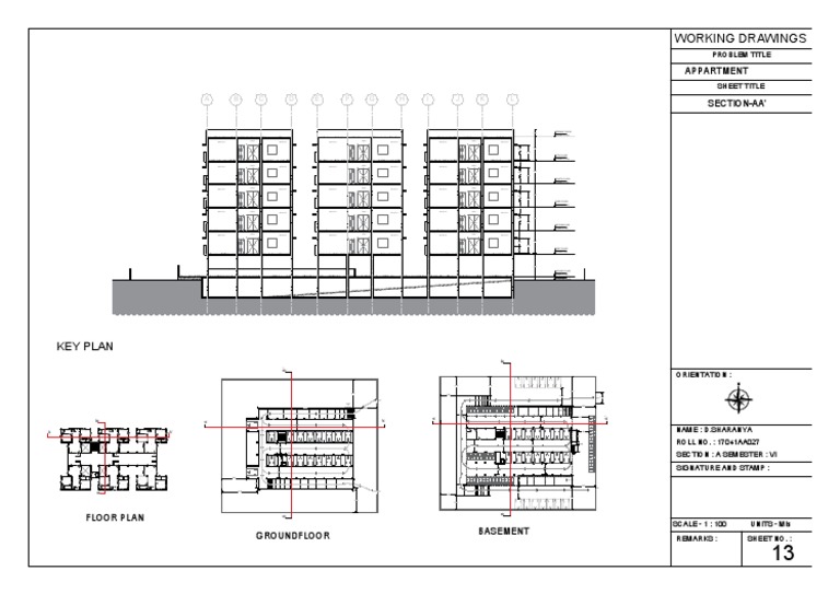 Working Drawings: Key Plan | PDF | Houses | Queensland Heritage Register