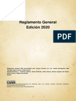 Reglamento General 2020 PDF