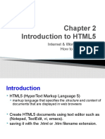 Chapter 2 - HTML1