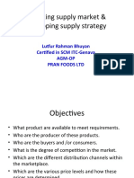 Analyzing Supply Market & Developing Supply Strategy (3RD CLASS)