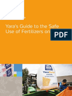 Yara's Guide To The Safe Use of Fertilizers On Farm: Knowledge Grows