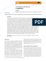 Silicon in Aquatic Vegetation: The Functional Role of Silicon in Plant Biology