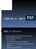 Chapter 6 - MOTIVATION
