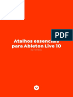 Atalhos essenciais para Ableton Live 10