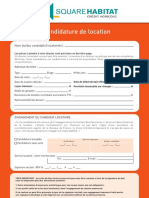 Dossier Candidature Interactif Pour Location