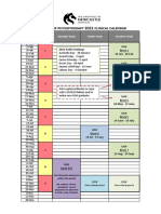 UON Physiotherapy Calendar 2021 PDF