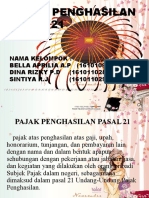 PAJAK PPh PASAL 21