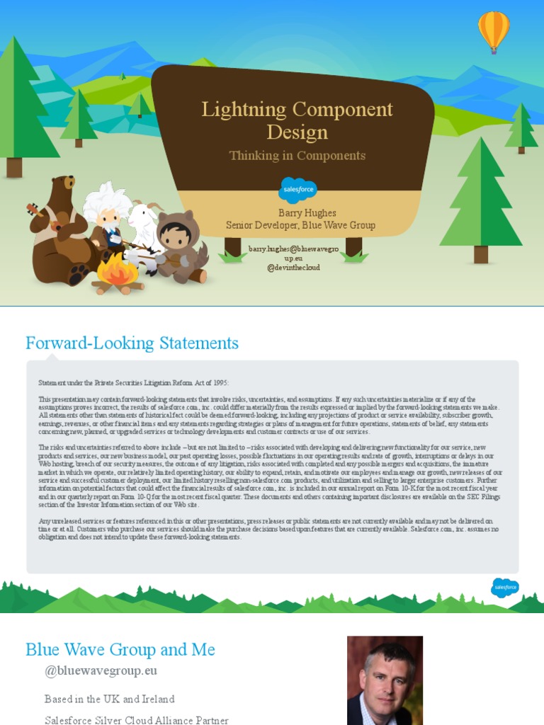 Lightning Component Design: Thinking in Components | PDF | Computing ...