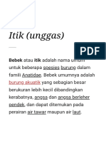 Itik (Unggas) - Wikipedia Bahasa Indonesia, Ensikl