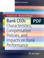 Bank CEOs Characteristics Compensation