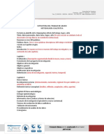 ESTRUTURA DEL TRABAJO DE GRADO CUALITATIVO 2019-2