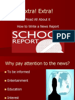 Extra! Extra!: Read All About It How To Write A News Report