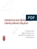 N.L.S I.U: Understanding Indian Banking Sector & Banking Institution's Regulation