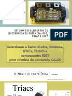 Aula 07 - ESTUDO DOS ELEMENTOS DE ELECTRÓNICA DE POTÊNCIA II
