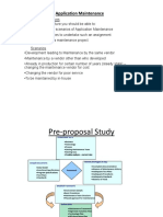 Application Maintenance