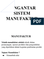 Pengantar Sistem Manufaktur